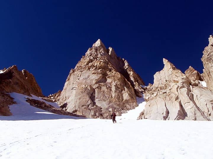 Climbing the sawtooths in California's Sierra Nevada